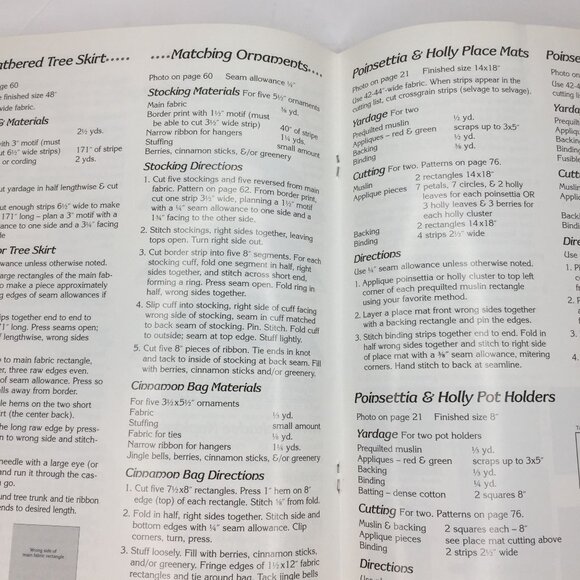 Vintage 1999 Joy To The World Quilting Pattern Book Lynda Milligan Nancy Smith - Picture 9 of 13